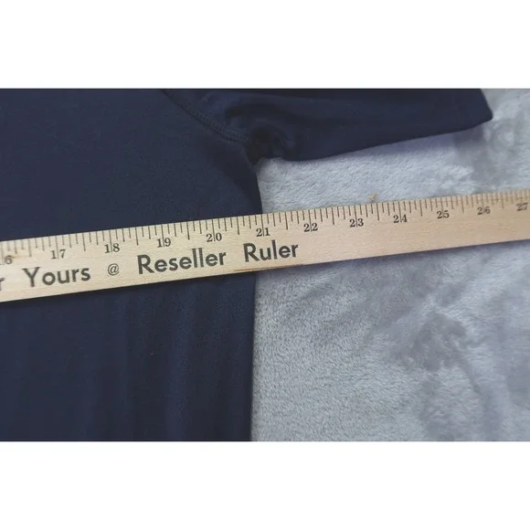 Under Armour Men's St Johns Jesuit Titans HeatGear T-Shirt Navy Blue L Loose Fit - Picture 6 of 7